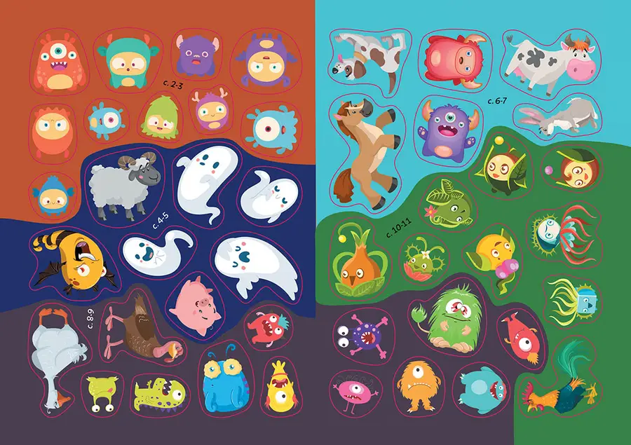 Книга Монстрики на ферме