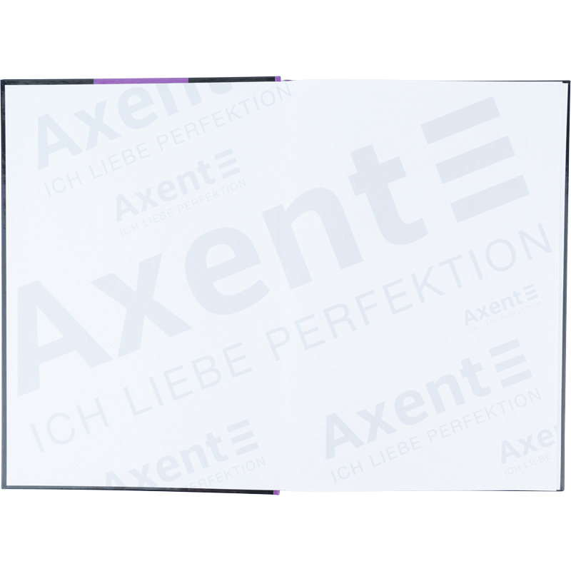 Книга обліку А4 80 арк тв палітурка клітинка COLORS фіолетова