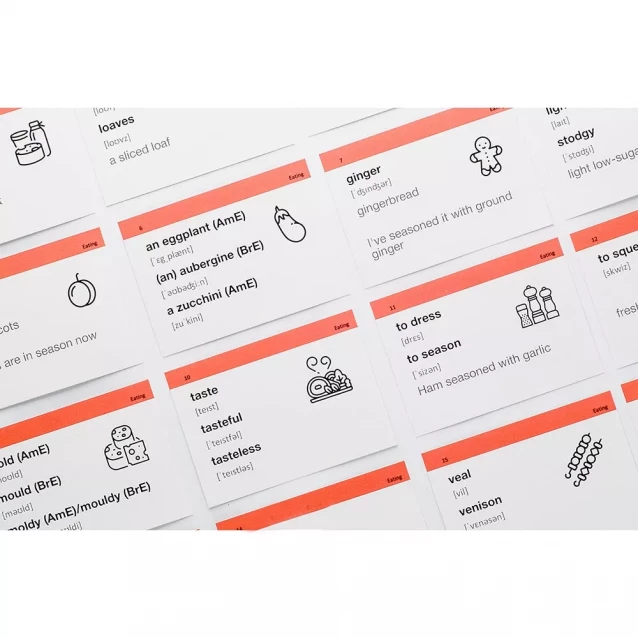 Картки для вивчення англійської мови English Student Upper-Intermediate B2.2