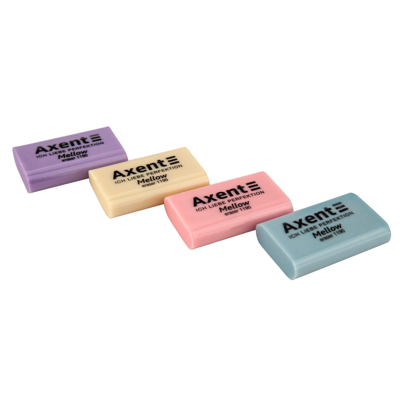 Ластик Axent Mellow, ассорти