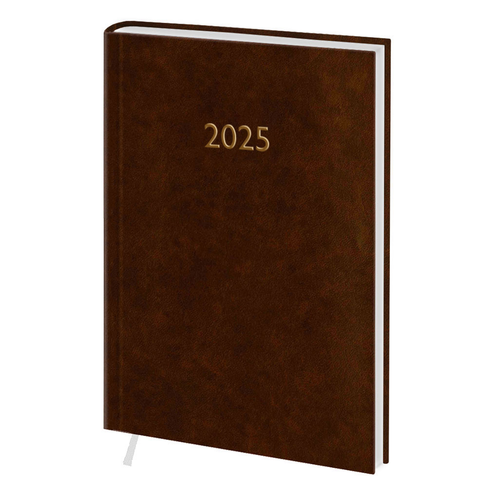 Щоденник датований кишеньковий Macanet коричневий