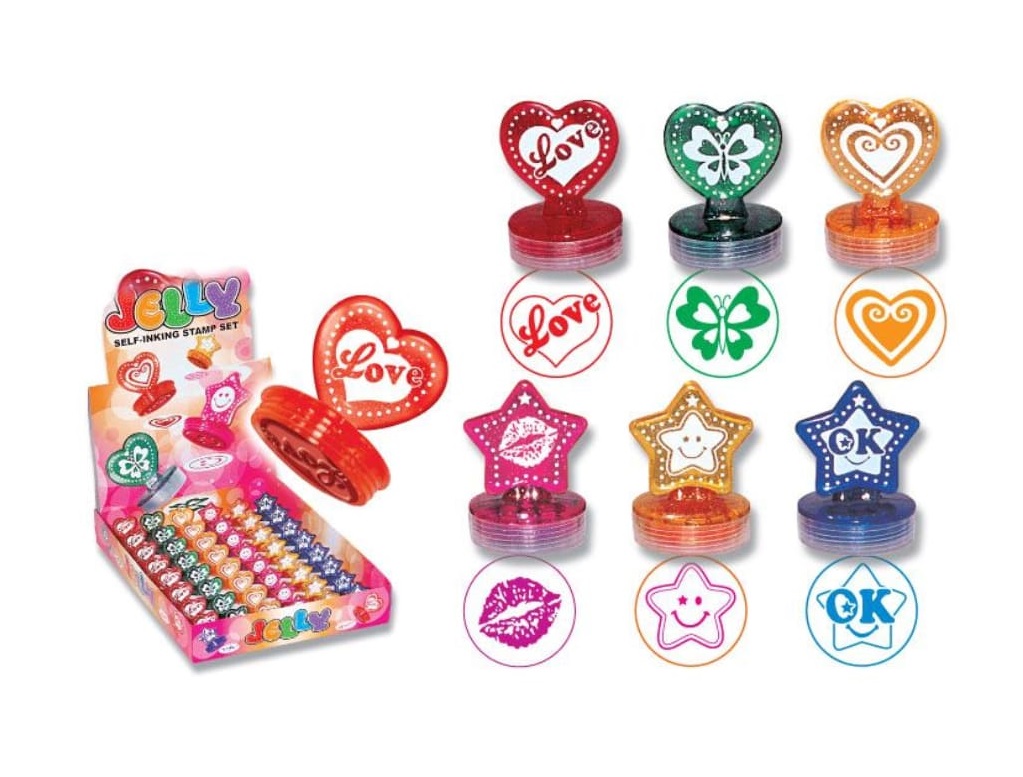 Штампи дитячі Love МІКС/шт