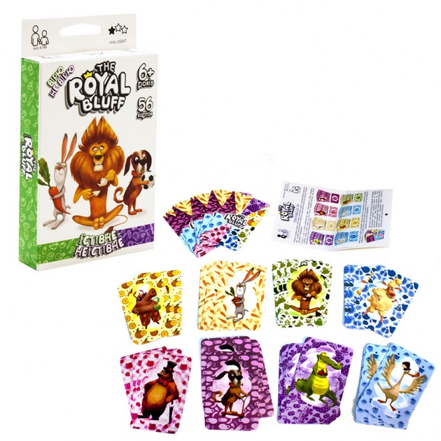 Игра настольная The Royal BLUFF съедобное-несъедобное