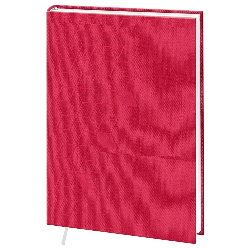 Щоденник недат. А5 Ромби баладек клітинка малиновий