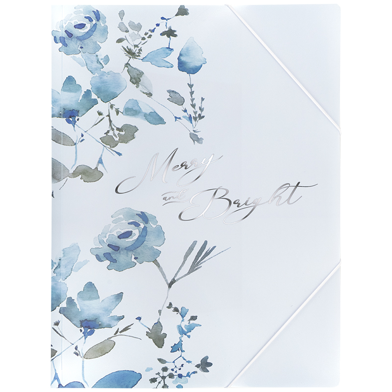 Папка на гумках А4+ Flower Symphony-1