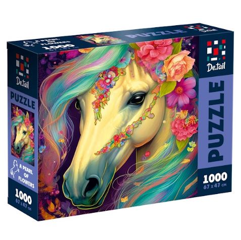 Пазлы 1000 элементов Жемчужина цветов