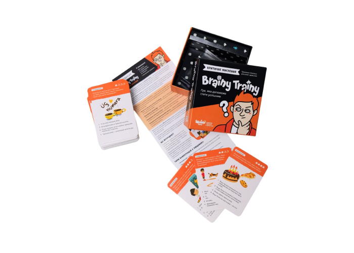 Гра настільна Brainy Trainy Критичне мислення