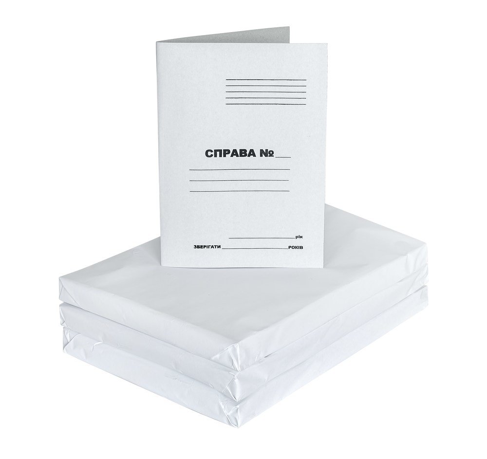 Папка Справа 0,35 мм картонна К