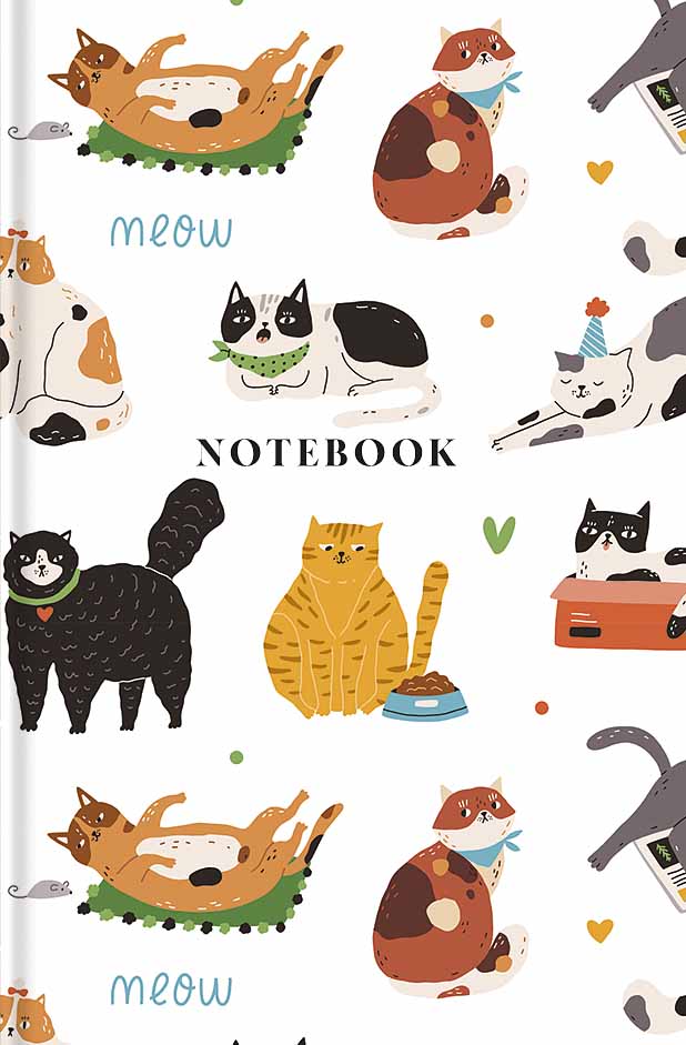 Блокнот А6 80 арк інт обкл клітинка заокр кутки мат лам УФ лак 7016 MonAmi Асорті