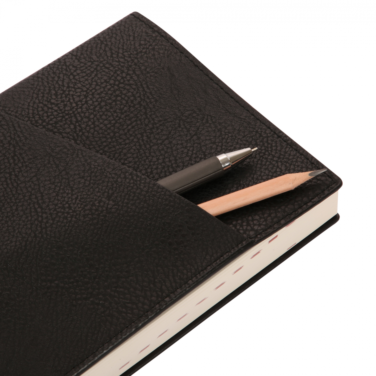 Ежедневник дат. Стандарт Credo мягкая обл. черный