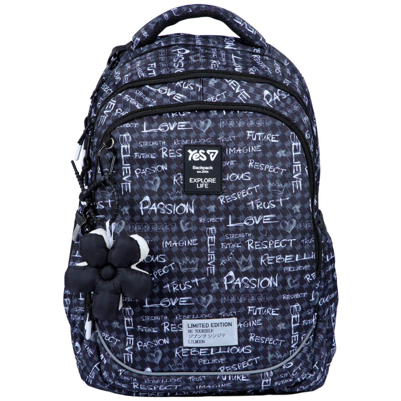 Рюкзак школьный Yes TS-59M Passion (550390)