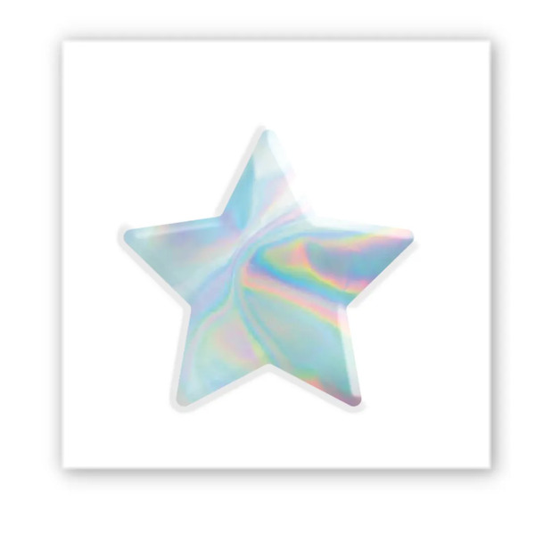3D-стікер Hologram Star