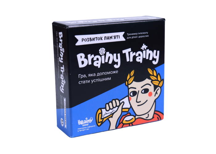Гра настільна Brainy Trainy Розвиток пам’яті