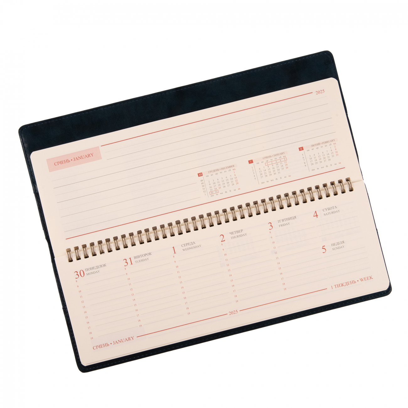 Планінг дат. Case темно-синій