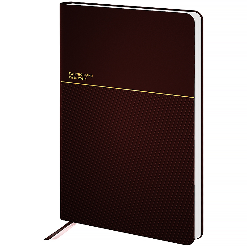 Щоденник дат. Partner Traces 145*210 коричневий