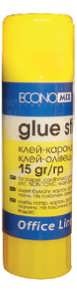Клей-олівець PVA Economix 15 г
