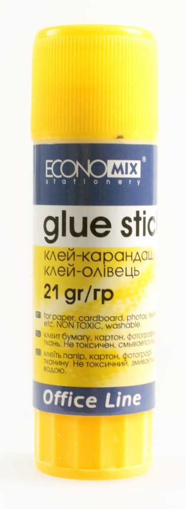 Клей-карандаш PVA Economix 21 г