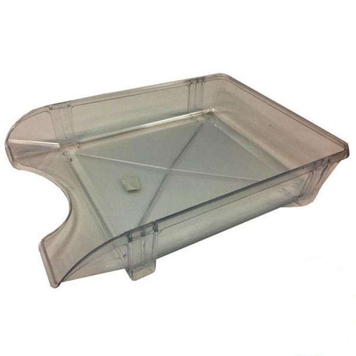 Лоток горизонтальний пластик КІП ЛГ-06 димчастий