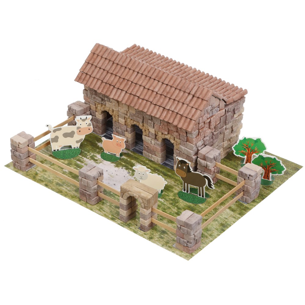 Конструктор з керамічних цеглинок "Ферма"