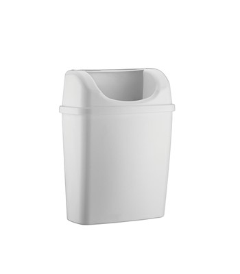 Емкость Rulopak для мусора 6л, белый, пластик, 13,5*25,5*33см.