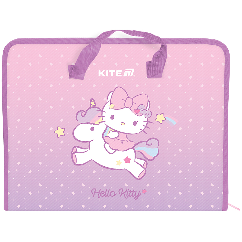 Портфель пластиковый на молнии А4 Kite, HK-1