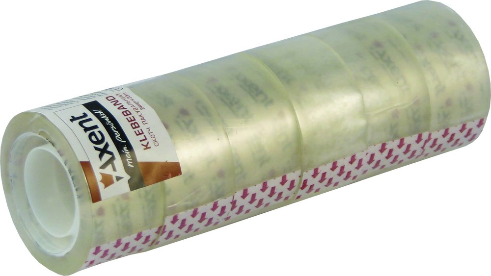 Лента клейкая Axent 24*20 яр прозрачная