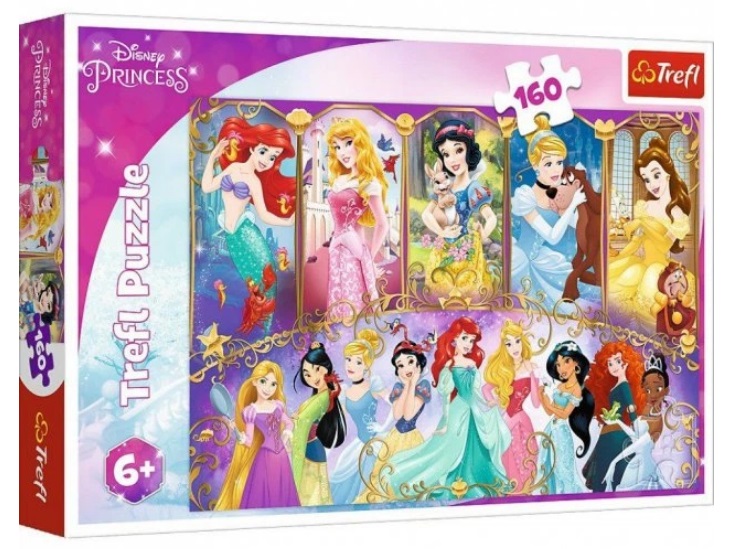 Пазли 160 Princess Портрети принцес