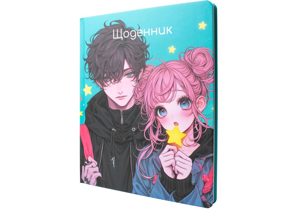 Щоденник 48л, тв. обкладинка 70 г/м  MX29913