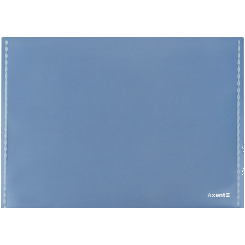 Папка на кнопці А4 Flower Symphony-3 синя