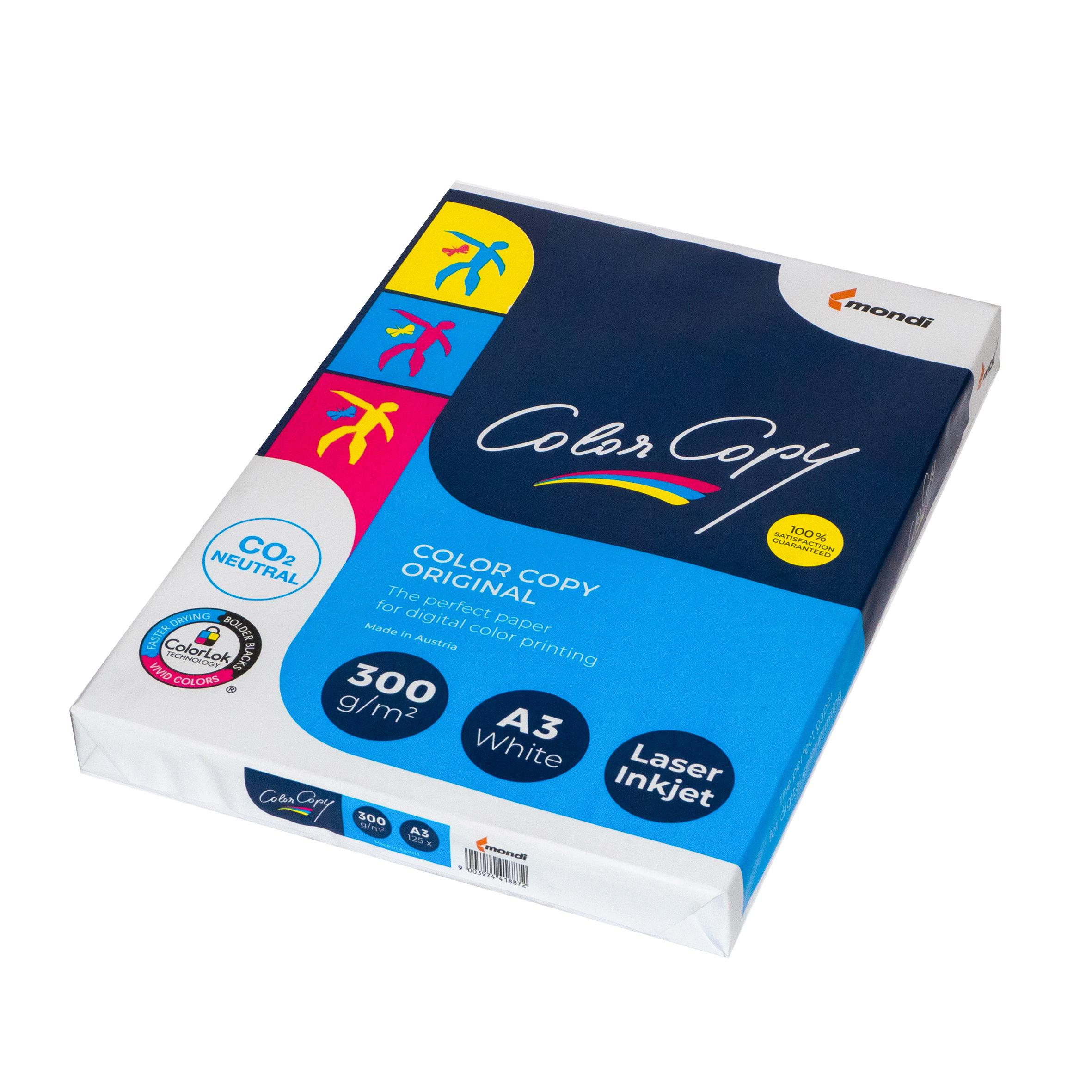 Папір для лазерного та струменевого друку А3 Color Copy 300 г/м2 125 арк