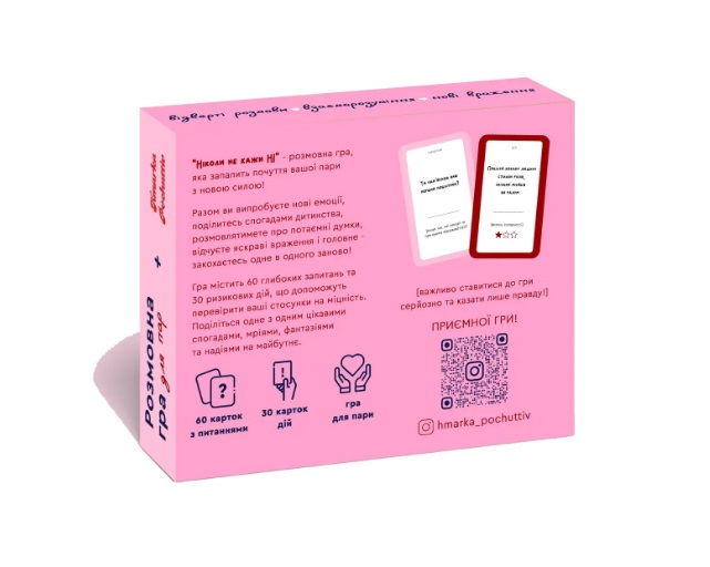 Настільна гра Ніколи не кажи НІ