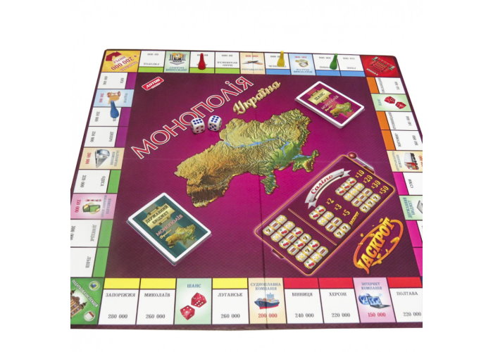 Гра настільна Монополія Україна