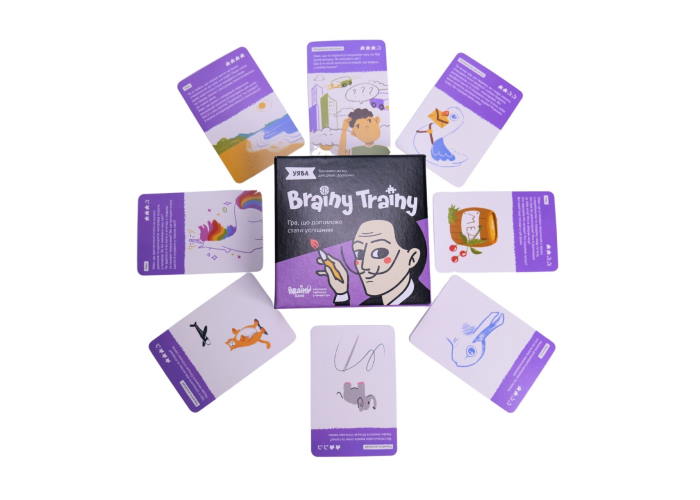 Гра настільна Brainy Trainy Уява