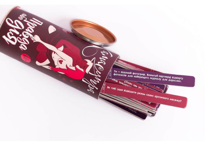 Игра настольная Правда или Дело: Камасутра