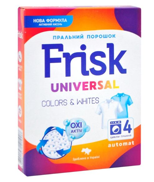 Порошок пральний Frisk автомат 400г, універсальний