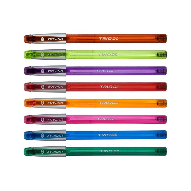 Ручка масляна Unimax Trio Neon DC 1,0 синя