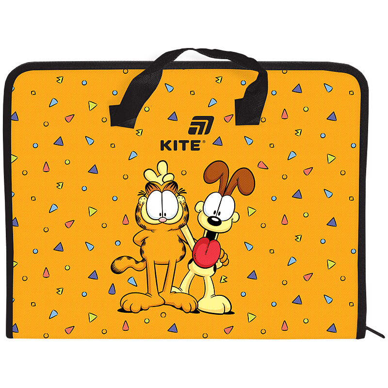 Портфель пластиковий на блискавці А4 Kite, GF