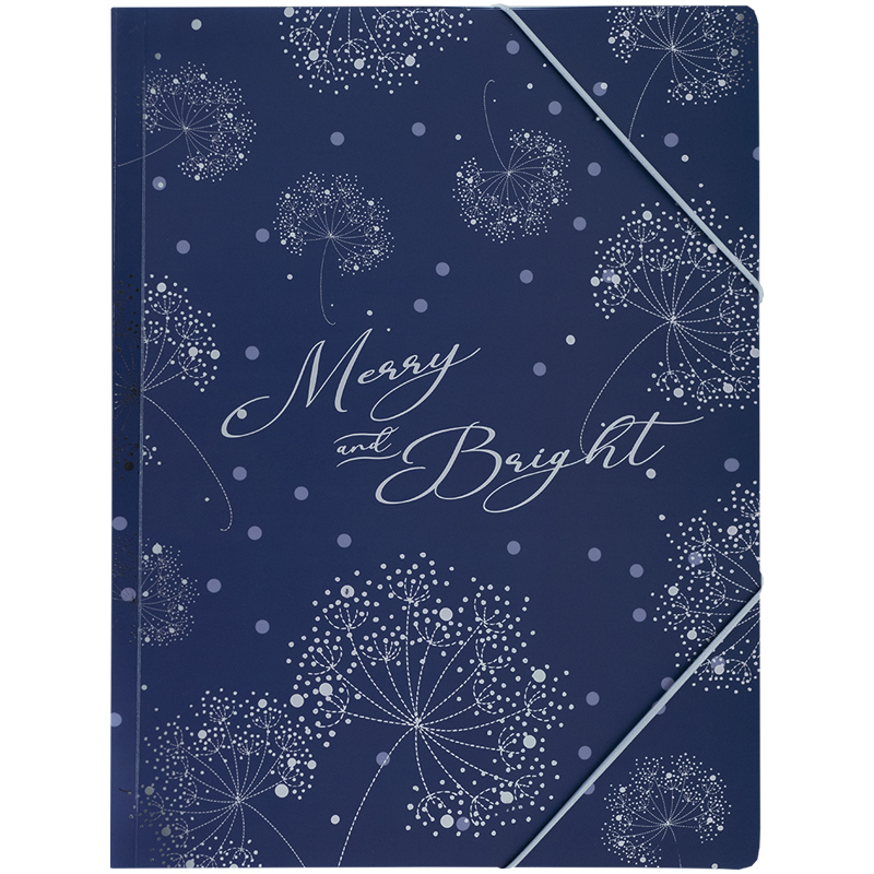 Папка на гумках А4+ Flower Symphony-4