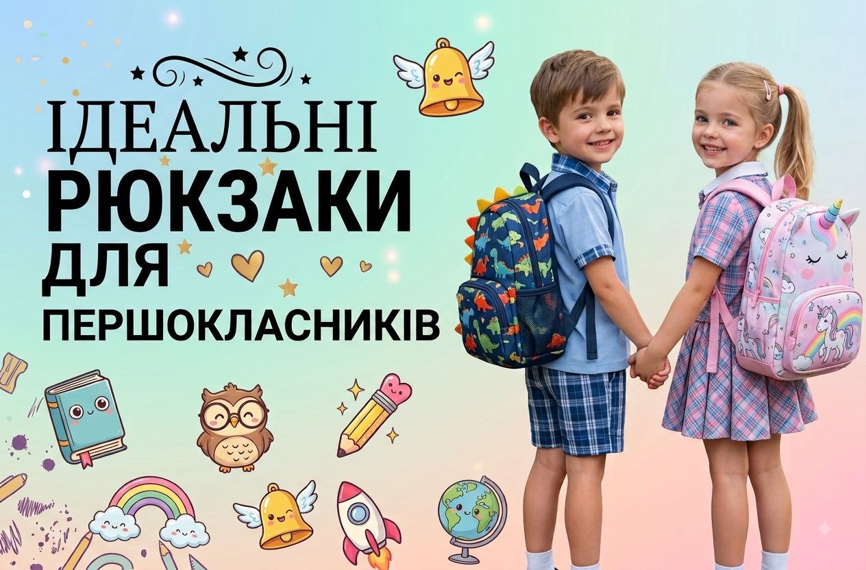 Идеальные рюкзаки для первоклассников
