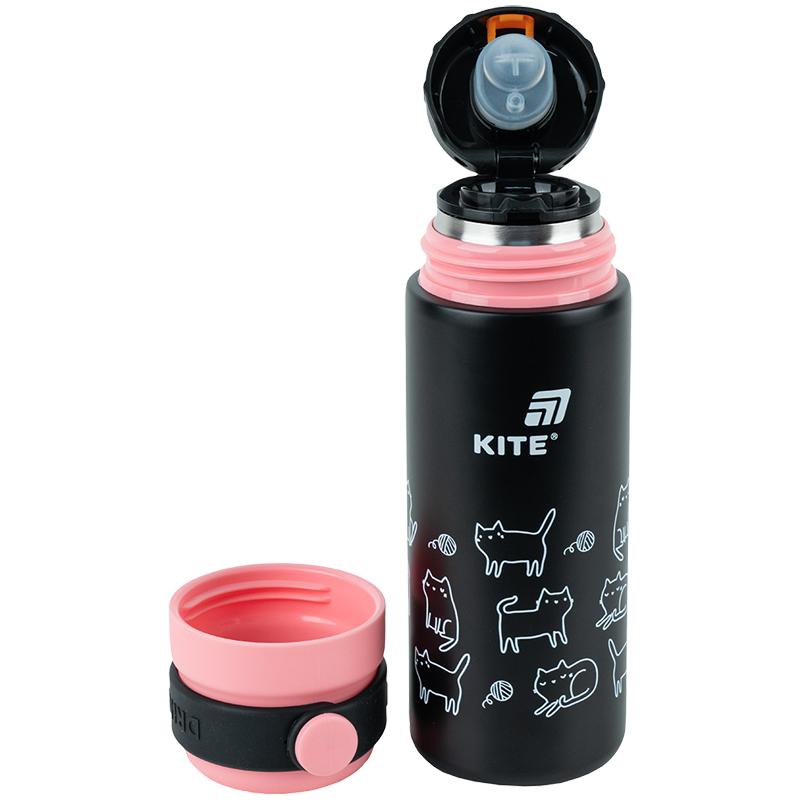 Термос 500 мл чорний