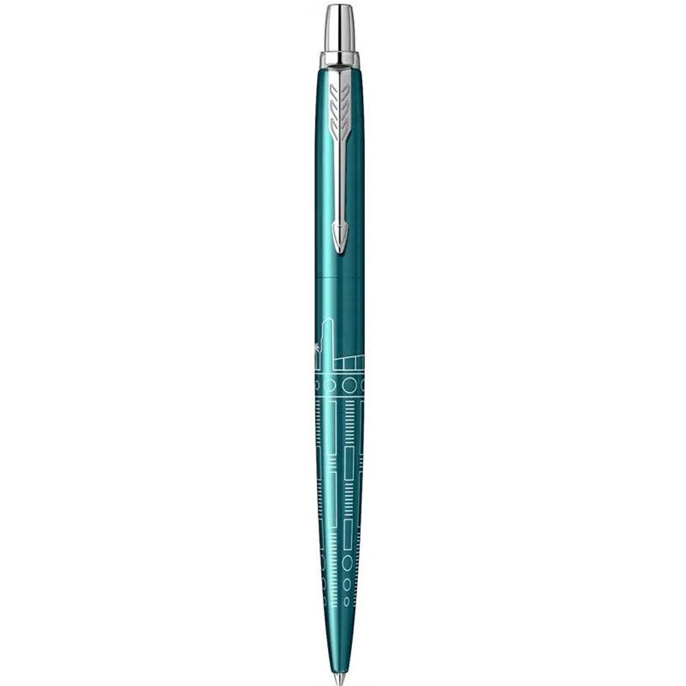 Ручка шариковая Parker Jotter SE Miami Turquoise синяя