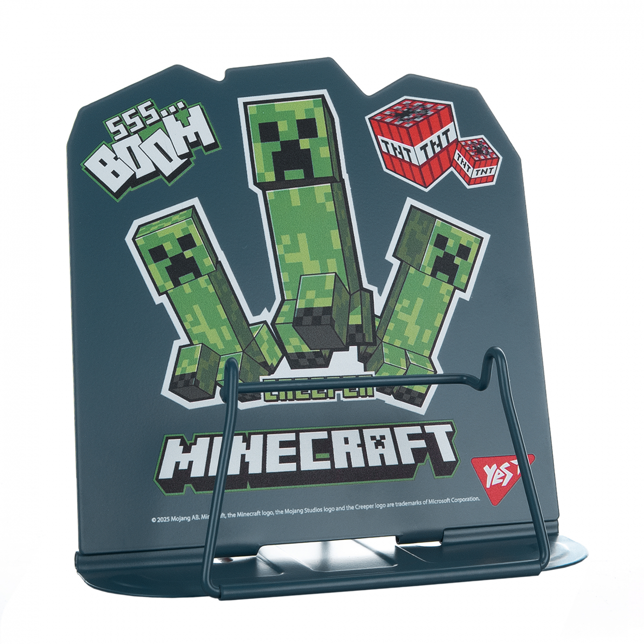 Підставка під книгу Yes Line Minecraft.Creeper метал