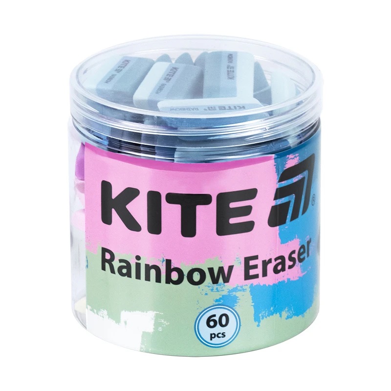 Гумка Kite Rainbow, асорті