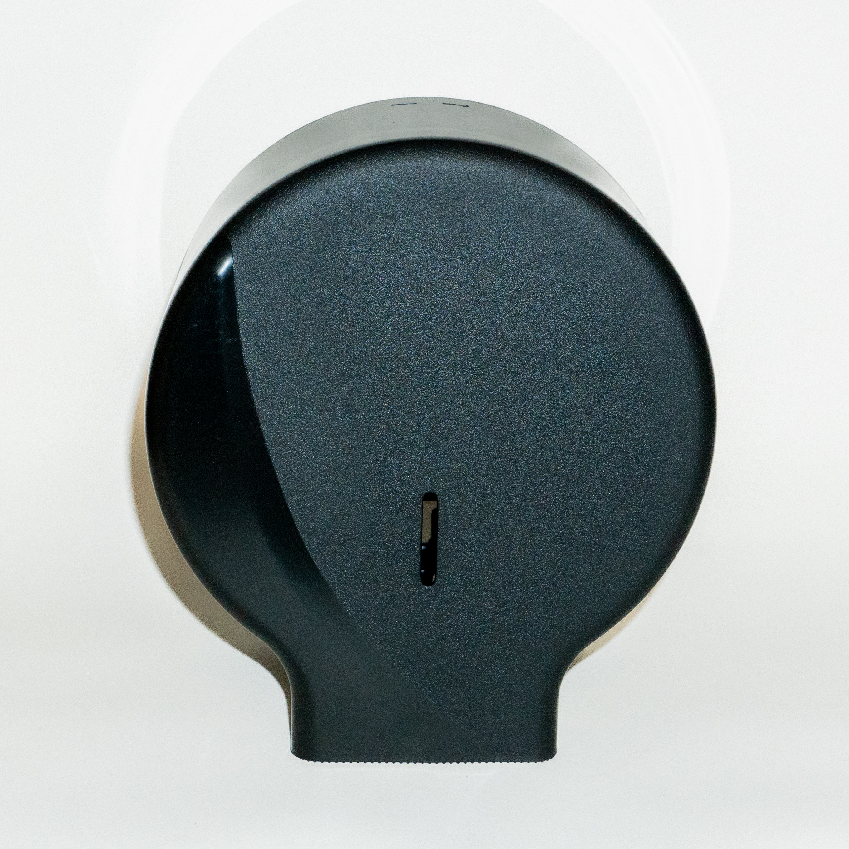 Диспенсер Rulopak для туалетного паперу в рулонах Джамбо, пластиковий, чорний, 24,3*21,8*13см.