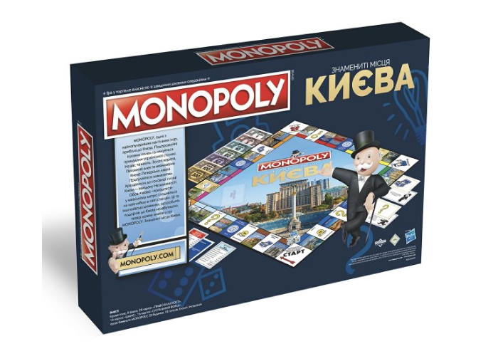 Игра настольная Монополия Знаменитые места Киева