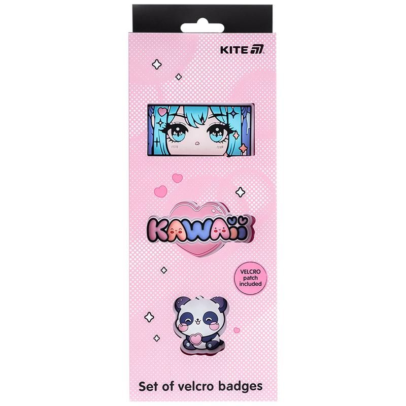 Набір бейджів на липучці, 3 шт., 3012-1