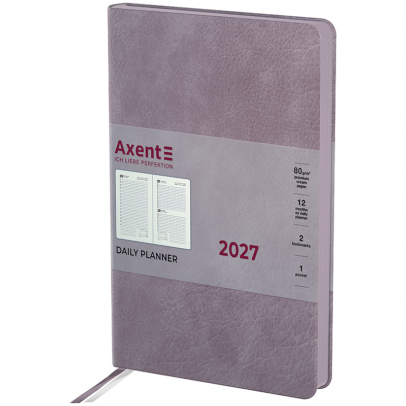 Щоденник дат. Partner Soft Cloud 145*210 бузковий