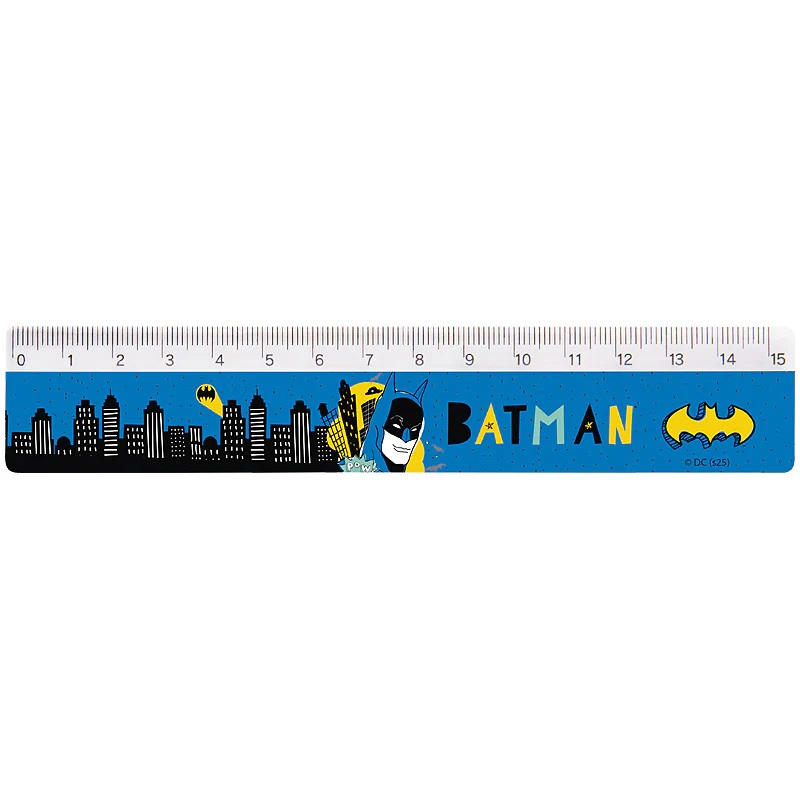 Линейка 15 см пластик Kite, DC