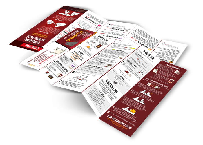 Гра настільна Вибухові кошенята: Добро і Зло