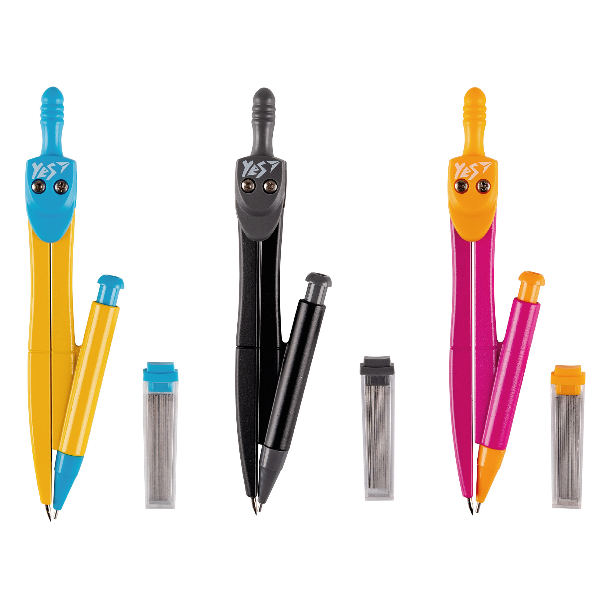 Циркуль под карандаш Yes ПВХ чехол + грифель